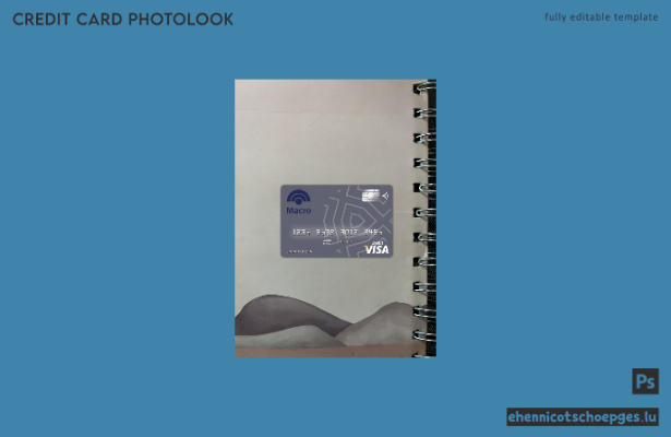 Argentina Banco Macro S.A. Bank Visa-Karte Fotoansicht Beispielvorschau